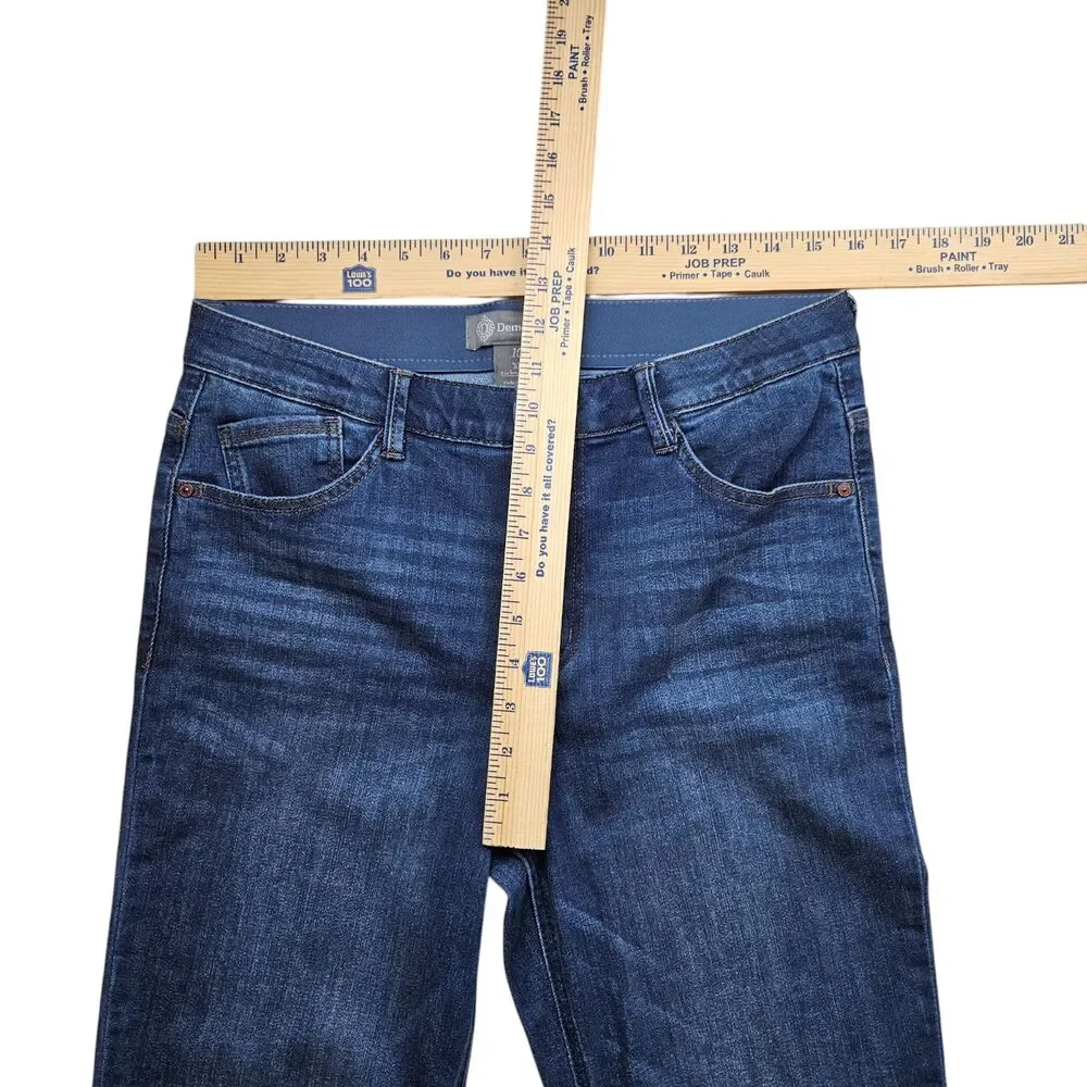 Democracy Ab Technology Fray Hem Itty Bitty More Bootcut Jeans Womens 10 - Picture 5 of 11